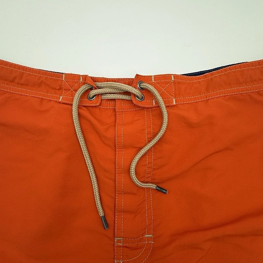 Polo Ralph‎ Lauren Swim Trunks Men's Size XL Orange Pockets - Picture 3 of 13